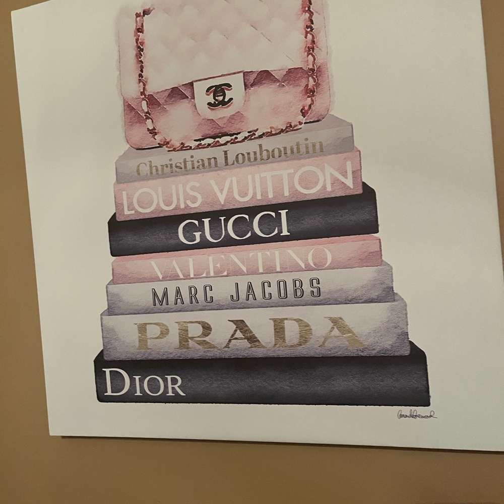 Chanel Pink Quilted Clutch with Iconic CC Logo